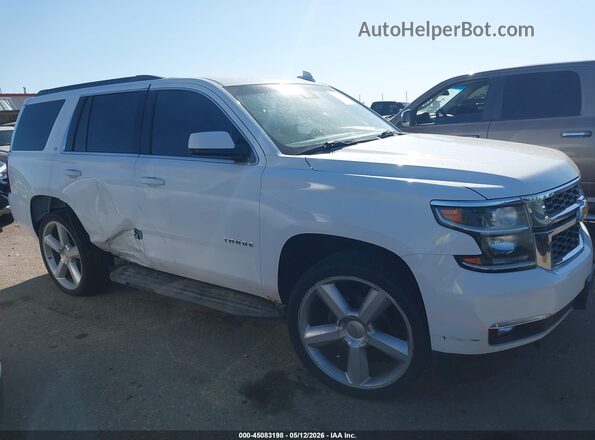 1GNSKBKC9GR181229 2016 CHEVROLET TAHOE White სალონის 360-გრადუსიანი ხედი