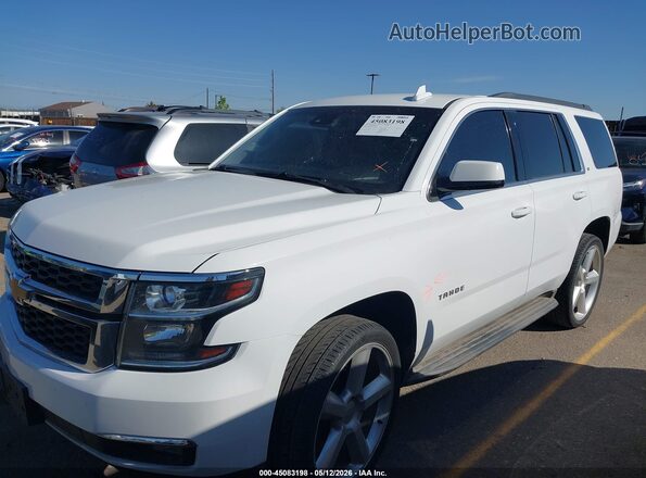 1GNSKBKC9GR181229 2016 CHEVROLET TAHOE White 