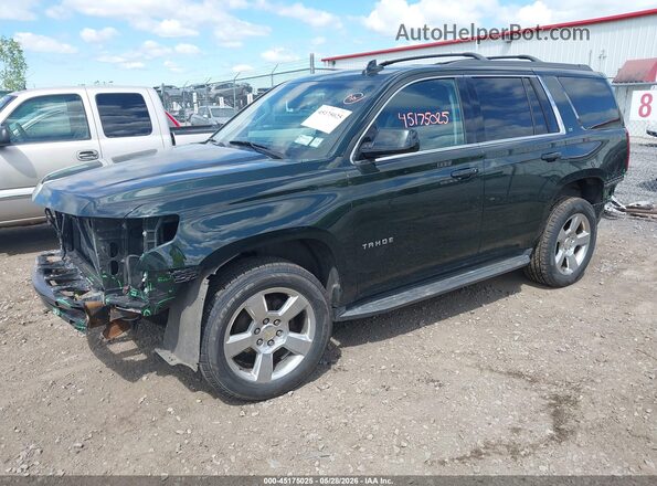 1GNSKBKC9GR367028 2016 CHEVROLET TAHOE Green Przód lewy