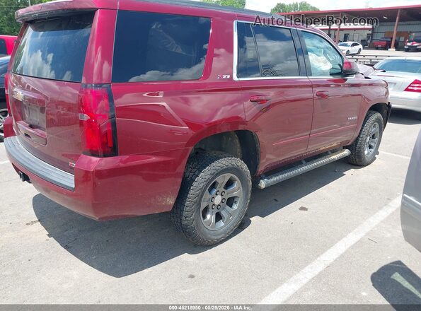 1GNSKBKC9HR328070 2017 CHEVROLET TAHOE Burgundy Tył prawy