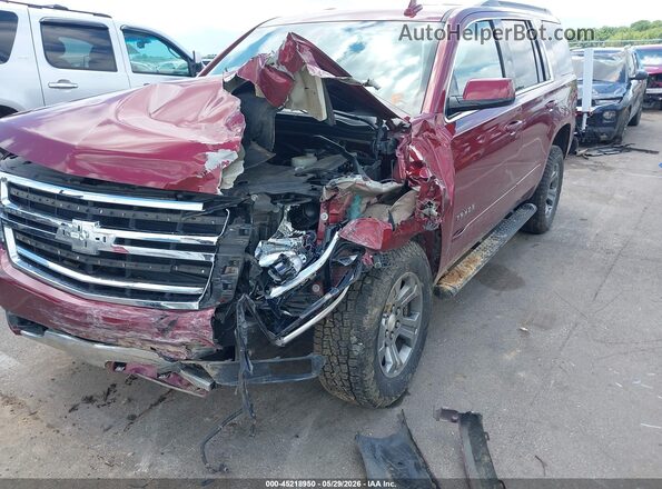 1GNSKBKC9HR328070 2017 CHEVROLET TAHOE Burgundy 