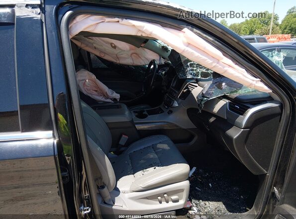 1GNSKBKC9JR105341 2018 CHEVROLET TAHOE Black Front interior view