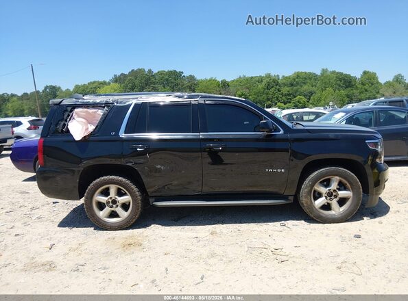 1GNSKBKC9JR105341 2018 CHEVROLET TAHOE Black Rear interior view