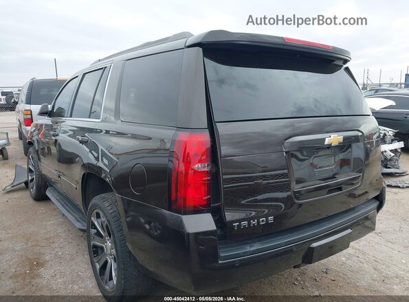 1GNSKBKC9JR160839 2018 CHEVROLET TAHOE Burgundy Հետևի ձախ