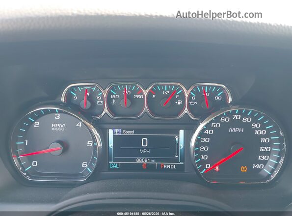 1GNSKBKC9JR383401 2018 CHEVROLET TAHOE Red Вид задніх сидінь