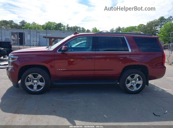 1GNSKBKC9JR383401 2018 CHEVROLET TAHOE Red Панорамний вид салону 360°