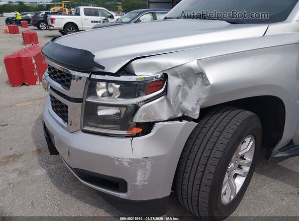 1GNSKBKCXGR234438 2016 CHEVROLET TAHOE Silver წინა ხედი