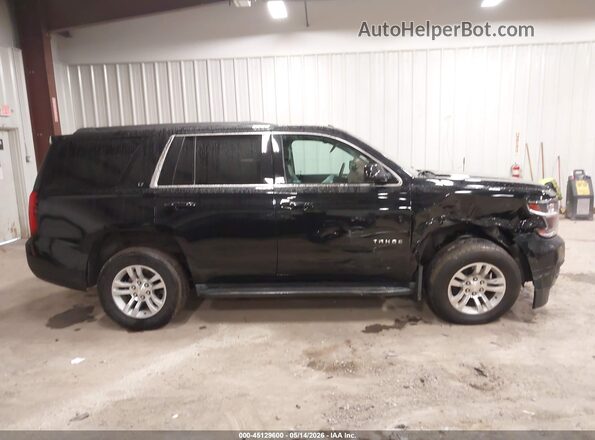 1GNSKBKCXGR461001 2016 CHEVROLET TAHOE Black Вид задньої частини салону