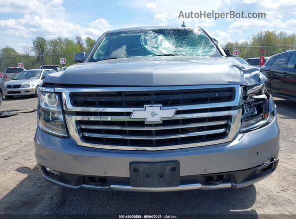 1GNSKBKCXKR276178 2019 CHEVROLET TAHOE Silver Widok wnętrza z tyłu