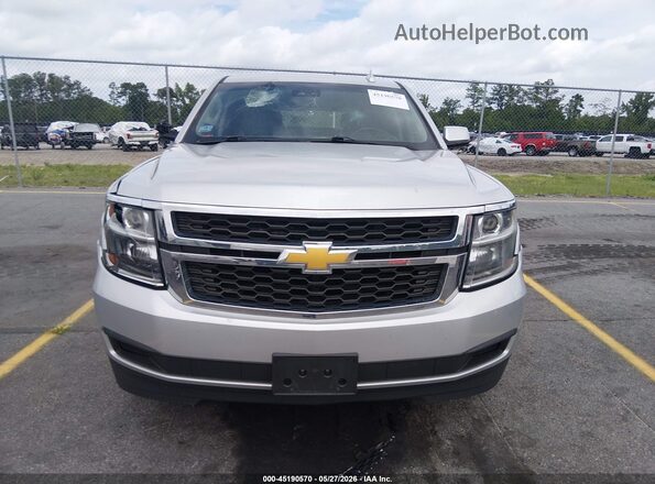 1GNSKBKCXLR246227 2020 CHEVROLET TAHOE Серебряный Вид щитка приборов