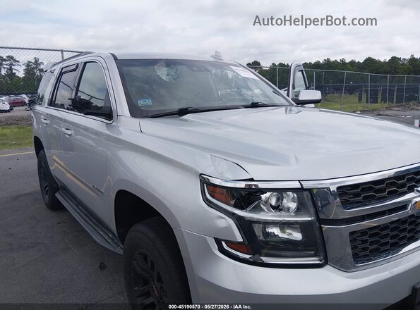 1GNSKBKCXLR246227 2020 CHEVROLET TAHOE Серебряный Вид спереди