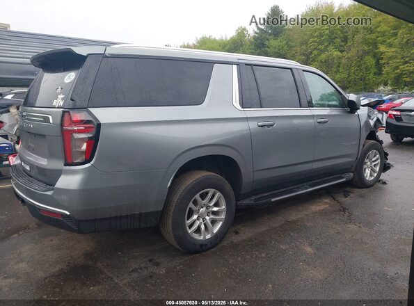 1GNSKBKD8PR314166 2023 CHEVROLET SUBURBAN Silver Widok wnętrza z tyłu