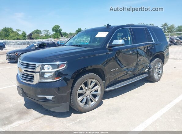 1GNSKCKC1JR279264 2018 CHEVROLET TAHOE Black Przód lewy