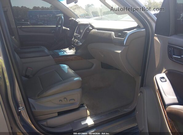 1GNSKCKC2JR155679 2018 CHEVROLET TAHOE Beige Вид салону спереду