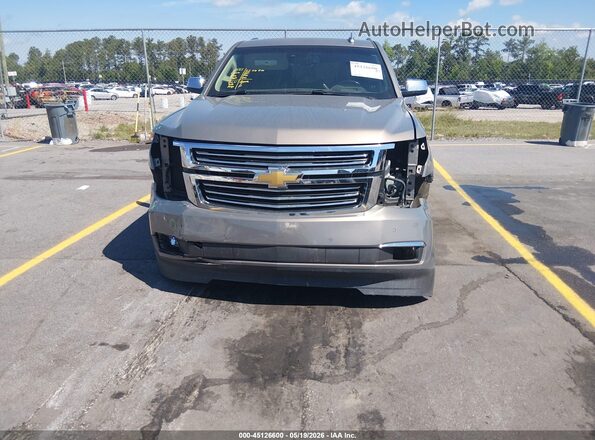 1GNSKCKC2JR155679 2018 CHEVROLET TAHOE Beige Вид спереду