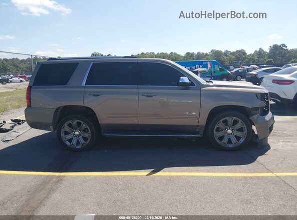 1GNSKCKC2JR155679 2018 CHEVROLET TAHOE Beige Панорамний вид салону 360°