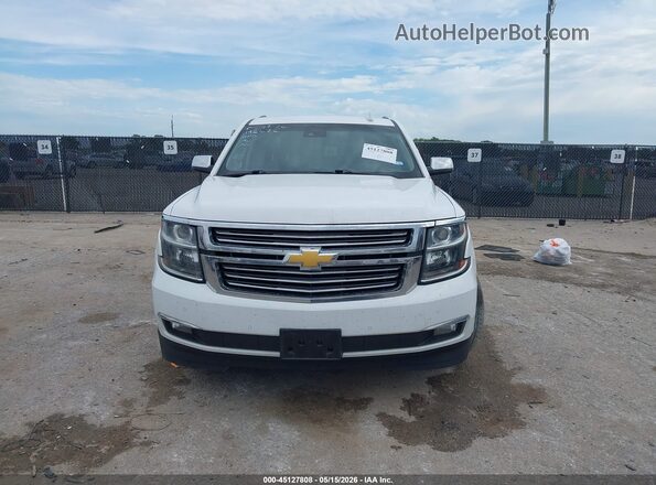 1GNSKCKC3GR242757 2016 CHEVROLET TAHOE White ხელსაწყოთა პანელის ხედი