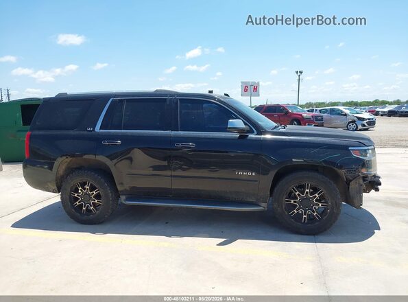 1GNSKCKC4GR117797 2016 CHEVROLET TAHOE Черный Вид задней части салона