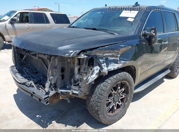1GNSKCKC4GR117797 2016 CHEVROLET TAHOE Черный Вид спереди