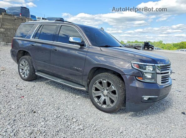 1GNSKCKC5JR280711 2018 CHEVROLET TAHOE Gray Przód prawy