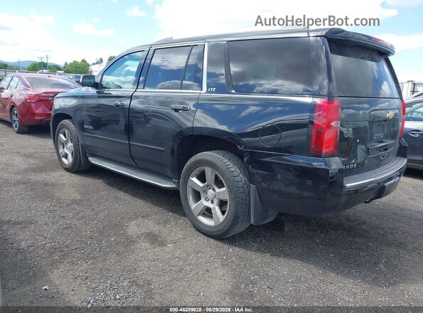 1GNSKCKC6GR407698 2016 CHEVROLET TAHOE Black Задня ліва чверть