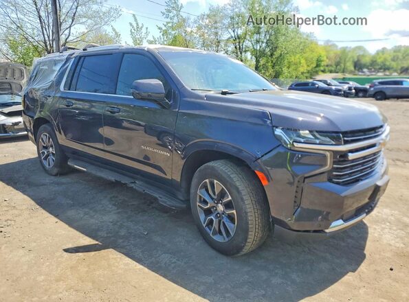 1GNSKCKD1PR138308 2023 CHEVROLET SUBURBAN Charcoal Front right