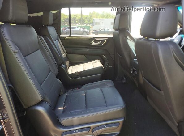 1GNSKCKD1PR138308 2023 CHEVROLET SUBURBAN Charcoal Rear interior view