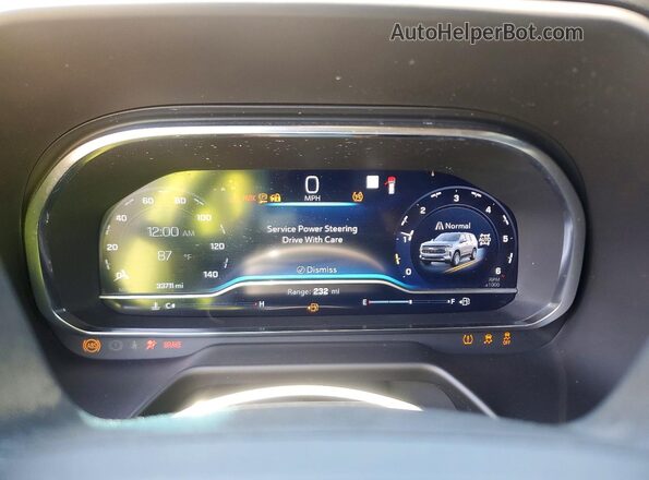 1GNSKCKD1PR138308 2023 CHEVROLET SUBURBAN Charcoal Instrument cluster view