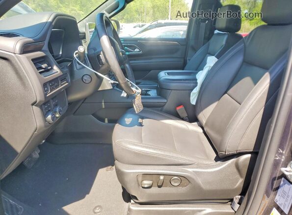 1GNSKCKD1PR138308 2023 CHEVROLET SUBURBAN Charcoal Front interior view