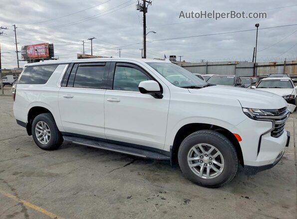 1GNSKCKD9PR212395 2023 CHEVROLET SUBURBAN Белый Передняя правая четверть