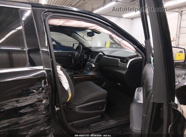 1GNSKDEC1HR206374 2017 CHEVROLET TAHOE Black Widok wnętrza z przodu
