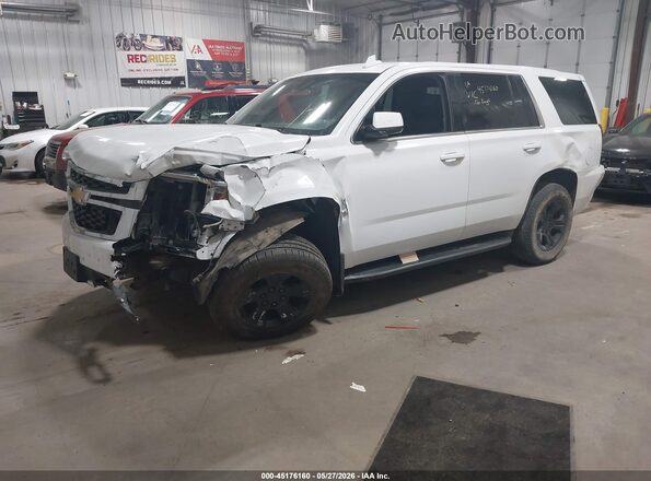1GNSKDEC2HR203564 2017 CHEVROLET TAHOE White Առջևի ձախ երեք քառորդ տեսարան