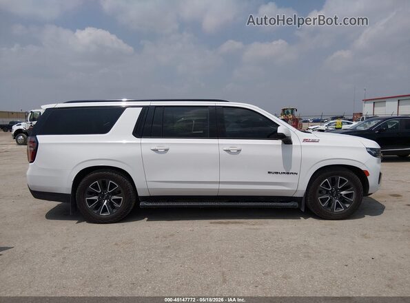 1GNSKDKD4MR375439 2021 CHEVROLET SUBURBAN White Rear interior view