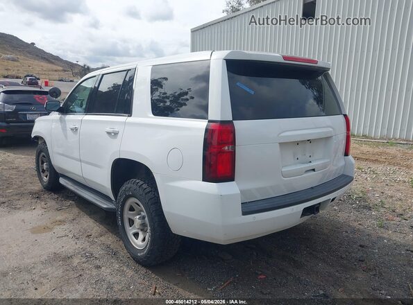 1GNSKFEC1JR317752 2018 CHEVROLET TAHOE White Tył lewy