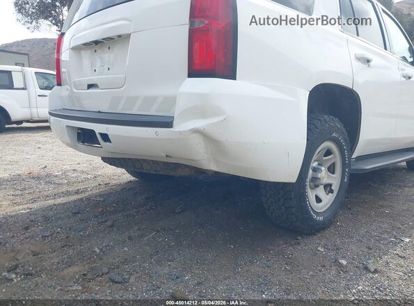 1GNSKFEC1JR317752 2018 CHEVROLET TAHOE White 