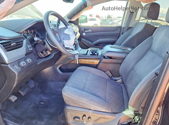 1GNSKFEC5JR372933 2018 CHEVROLET TAHOE Black Vista interior delantera