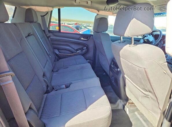 1GNSKFEC5JR372933 2018 CHEVROLET TAHOE Black Vista interior trasera