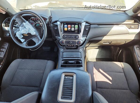 1GNSKFEC5JR372933 2018 CHEVROLET TAHOE Black Vista del salpicadero