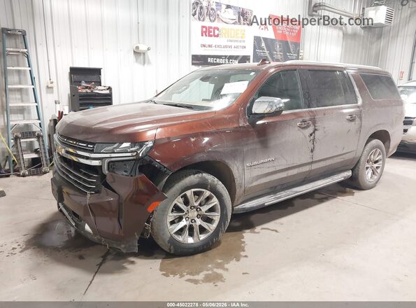 1GNSKFKDXPR516028 2023 CHEVROLET SUBURBAN Brown 