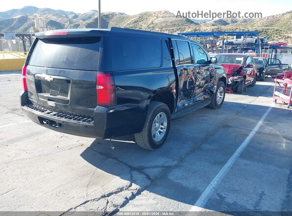 1GNSKHKC3LR263499 2020 CHEVROLET SUBURBAN Черный Задняя правая четверть