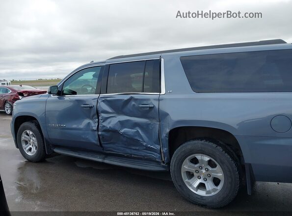 1GNSKHKC6GR135974 2016 CHEVROLET SUBURBAN Light Blue Widok z przodu