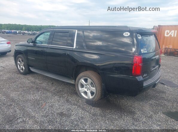 1GNSKHKCXGR124136 2016 CHEVROLET SUBURBAN Черный Задняя левая четверть