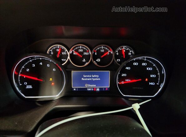 1GNSKLED7PR472239 2023 CHEVROLET TAHOE Black Vista del cuadro de instrumentos