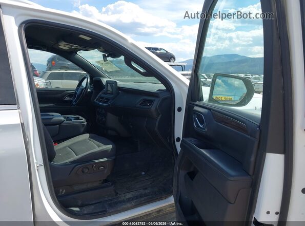 1GNSKMED8PR149212 2023 CHEVROLET TAHOE White Widok wnętrza z przodu