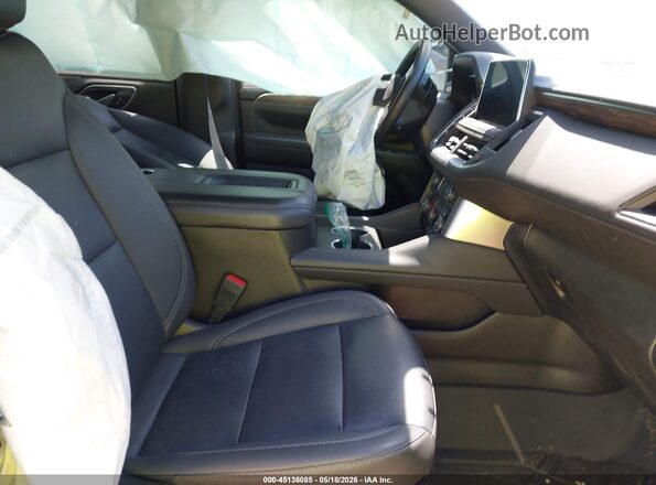 1GNSKNKDXPR407417 2023 CHEVROLET TAHOE Silver Widok wnętrza z przodu