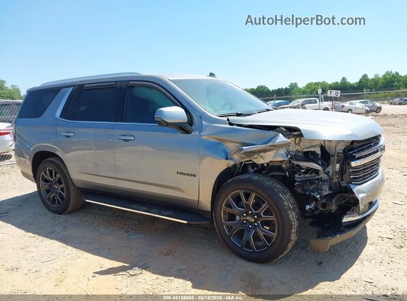 1GNSKNKDXPR407417 2023 CHEVROLET TAHOE Silver Widok wnętrza z tyłu