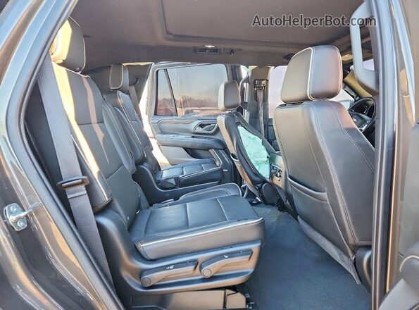 1GNSKSKDXMR147675 2021 CHEVROLET TAHOE Brown უკანა სალონის ხედი