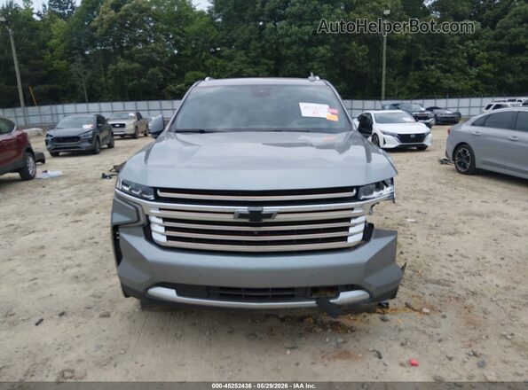 1GNSKTKT0RR317613 2024 CHEVROLET TAHOE Silver უკანა სალონის ხედი