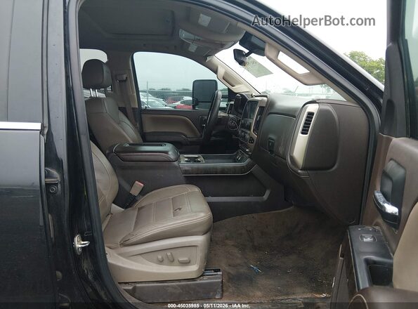 1GT12UE89GF171535 2016 GMC SIERRA Black Vista interior delantera