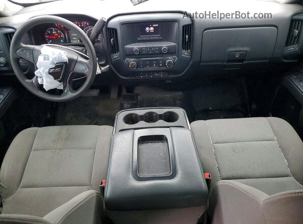 1GT22REG3HZ193300 2017 GMC SIERRA White Вид панелі приладів